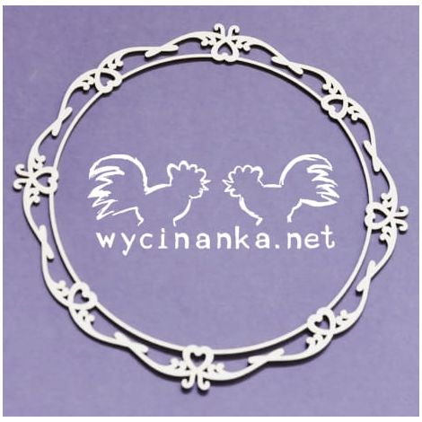 Tekturka Wycinanka Elegance - Ramka #6